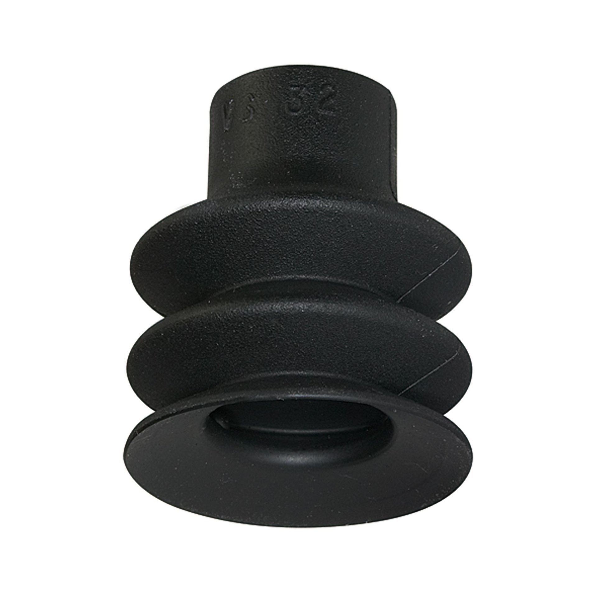 RIEGLER Balgsauger, rund 2,5 Falten, Material NBR, »FG«, Ø 9 mm Produktbild img1 L