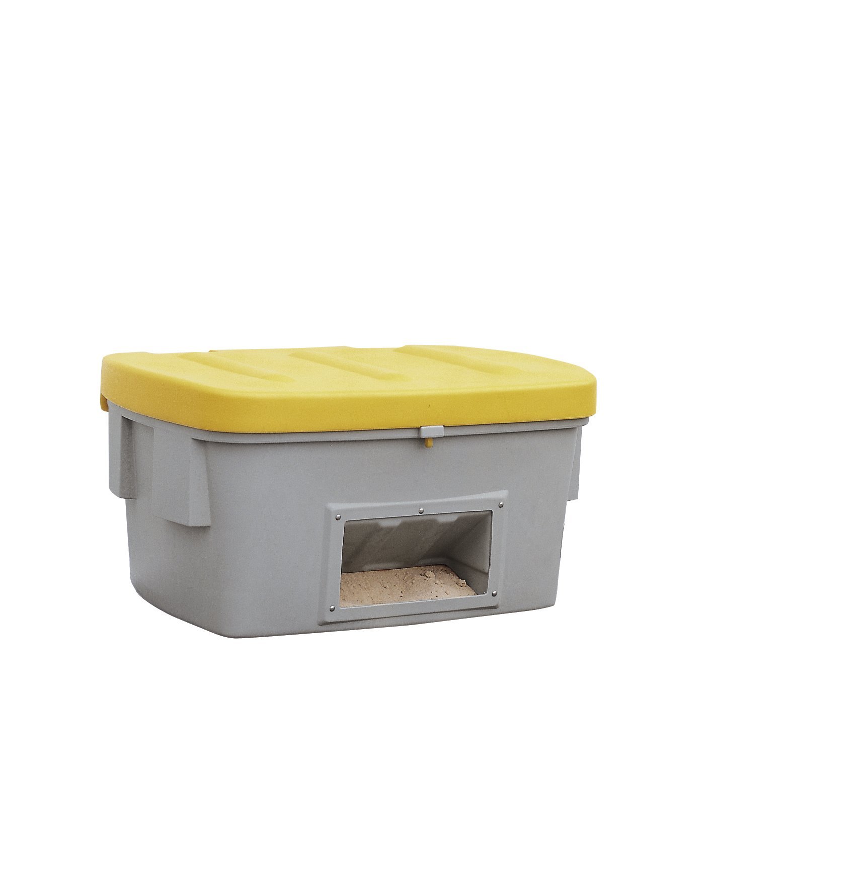 Streugutbehälter, PE Gelb, Inhalt 400,00Liter, Maße 1210x785x780 mm Produktbild img1 L