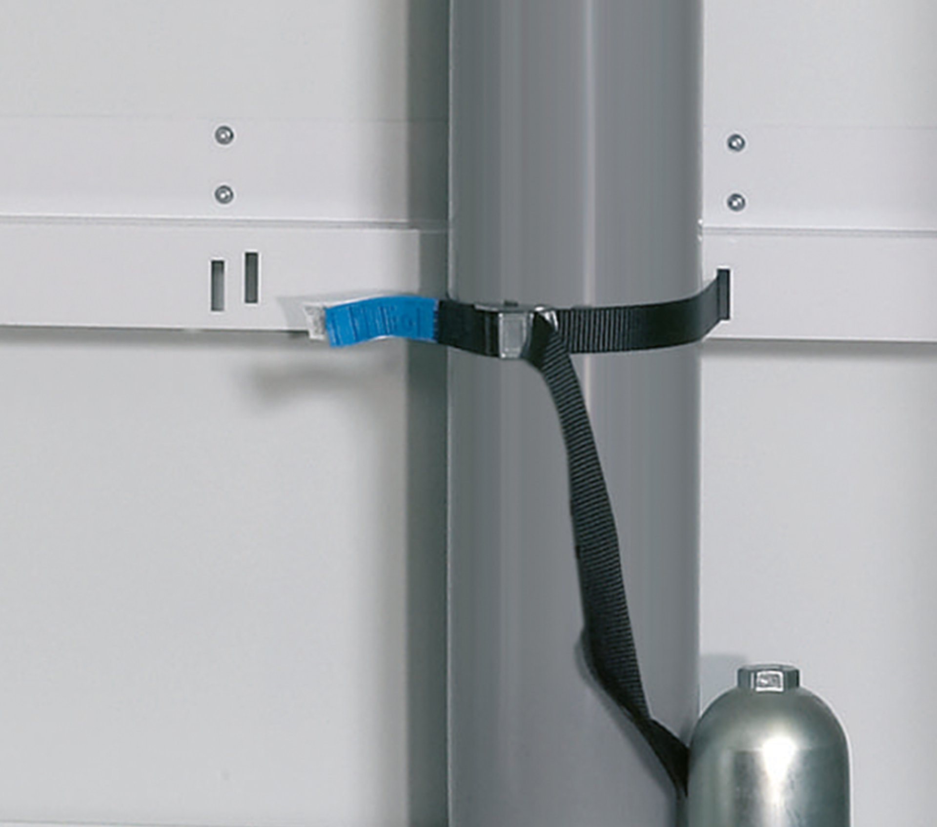 asecos Spanngurt zusätzlich für G90, PE Schwarz, Breite 600-1400 mm Produktbild img1 L