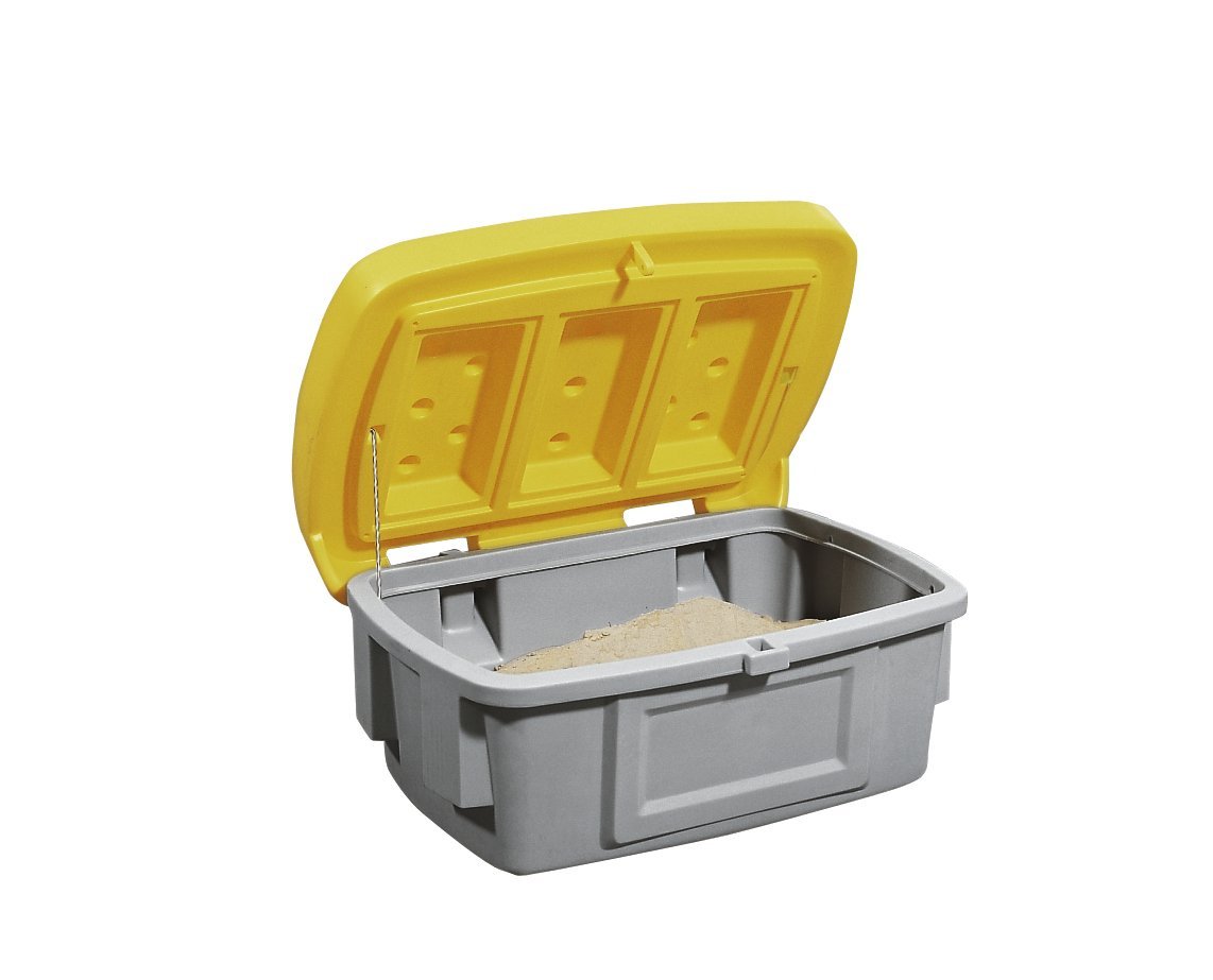 Streugutbehälter, PE Gelb, Inhalt 100,00Liter, Maße 975x705x460 mm Produktbild img1 L