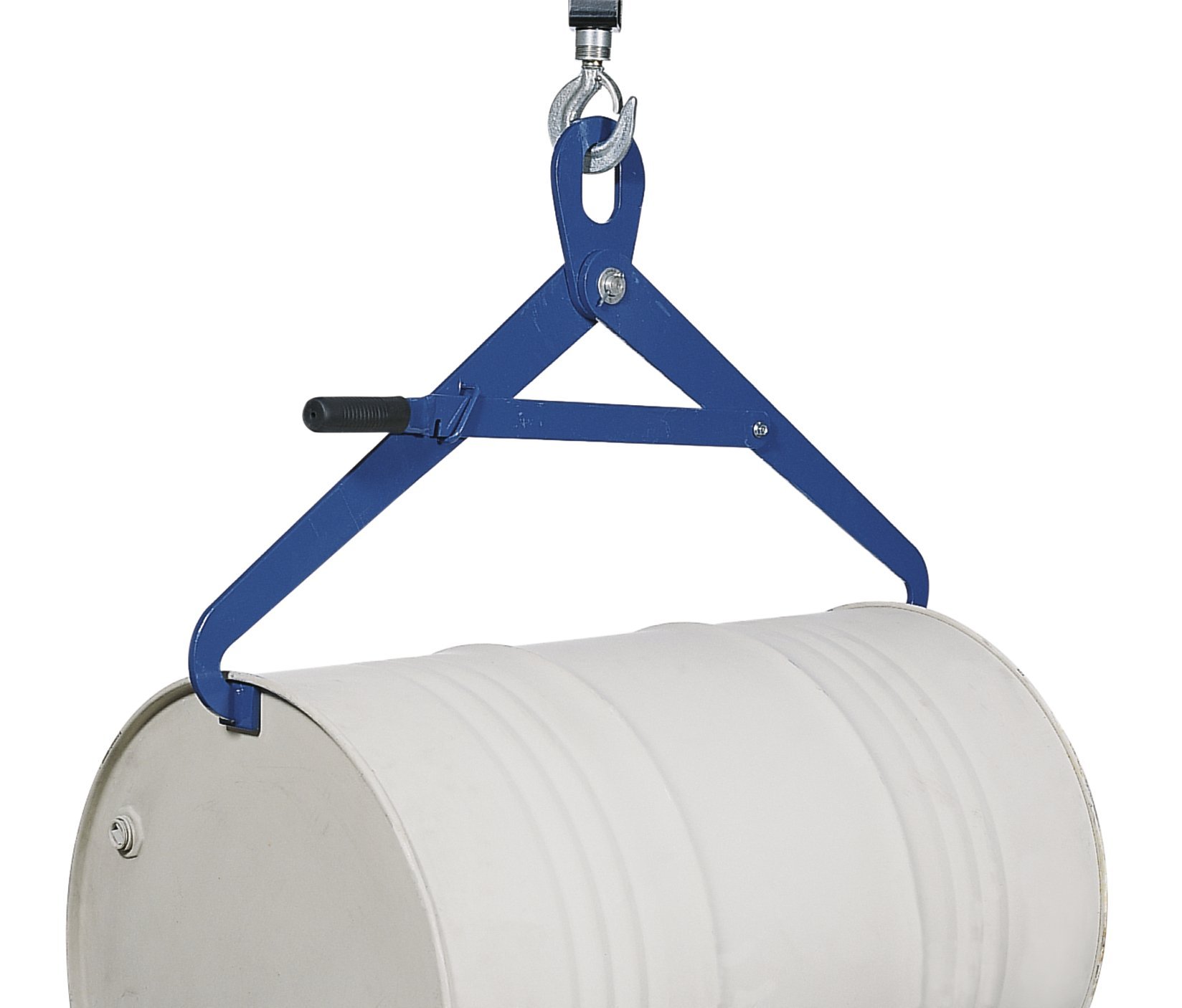 asecos Fasszange horizontal, pulverbeschichteter Stahl Enzianblau RAL 5010, Maße 120x665x60 mm Produktbild img1 L