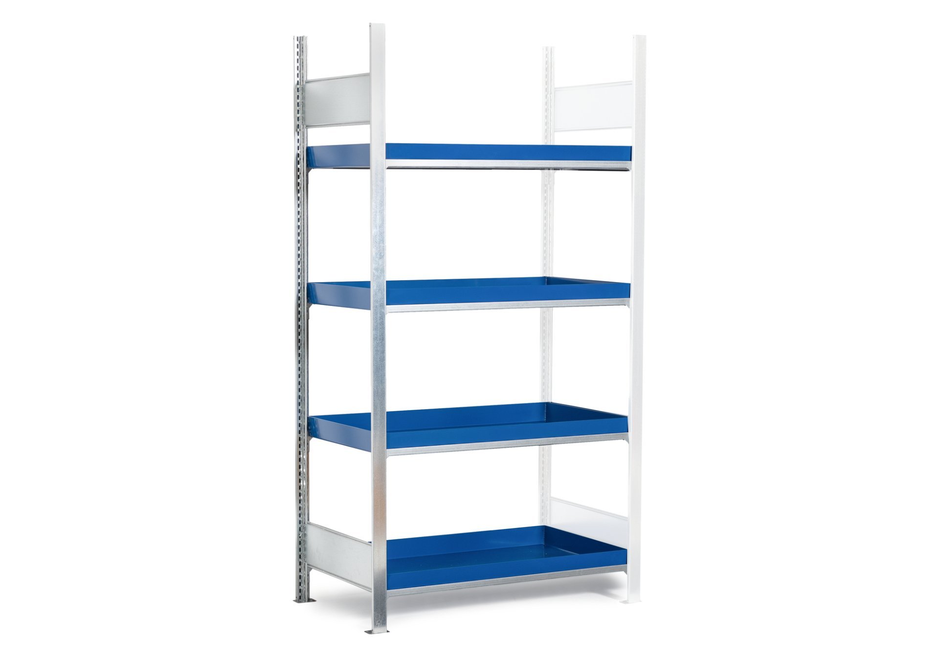 asecos Gefahrstoffregal (Anbauregal) RWW 1064, verzinkter Stahl, Maße 1012x637x2000 mm Produktbild img1 L