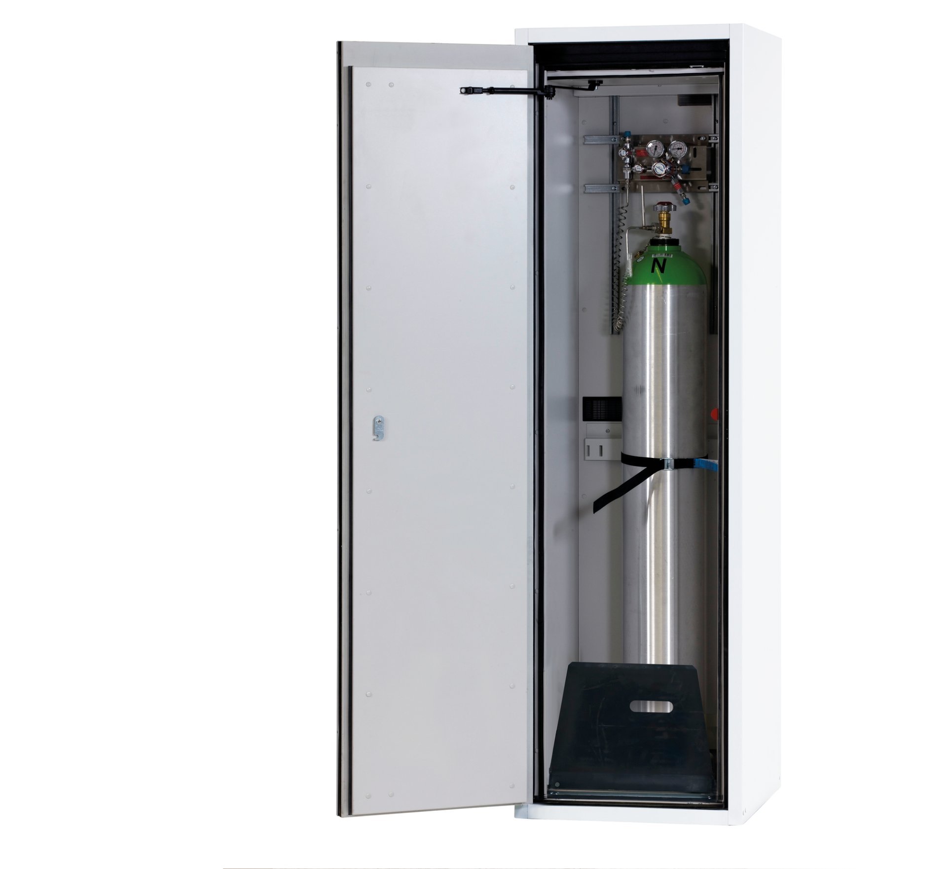 asecos Druckgasflaschenschrank G-ULTIMATE-90 WDL BxTxH(mm) 598x615x2050 Produktbild img1 L