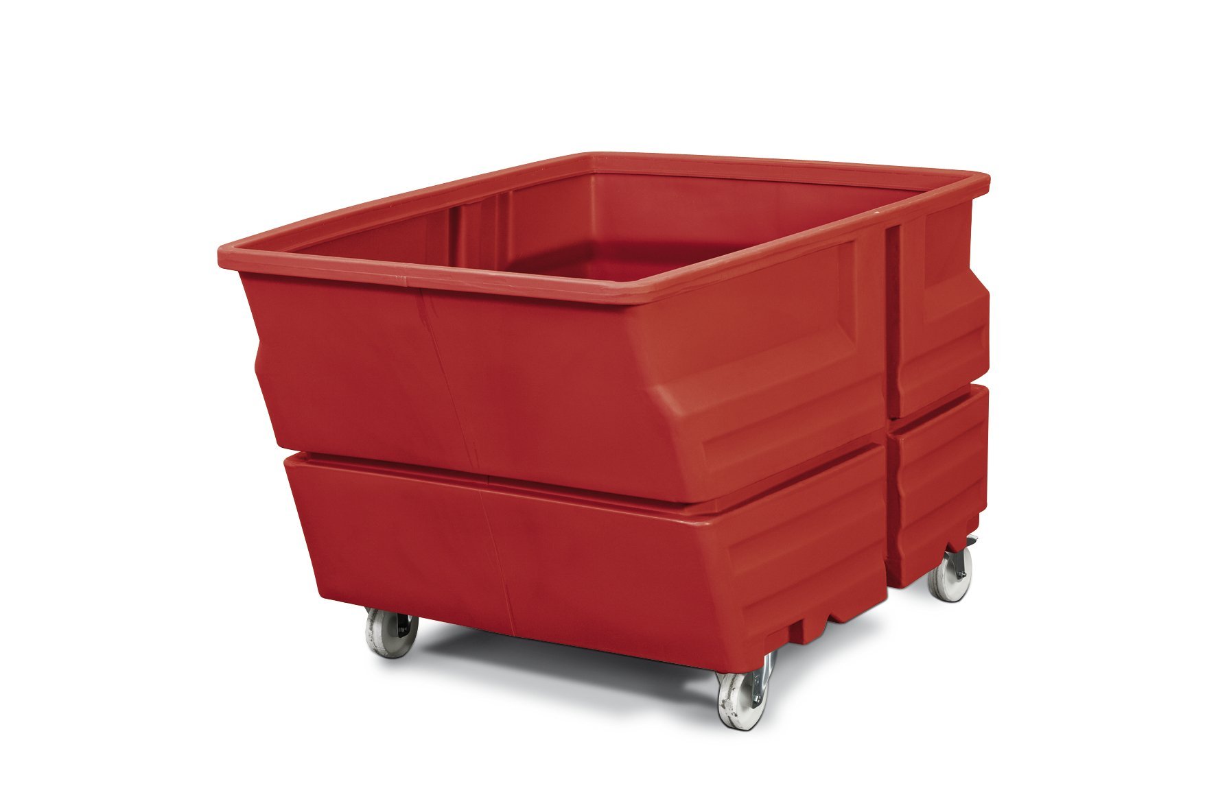 asecos Mehrzweckbehälter, PE Rot, Inhalt 800,00Liter, Maße 1030x1340x900 mm Produktbild img1 L