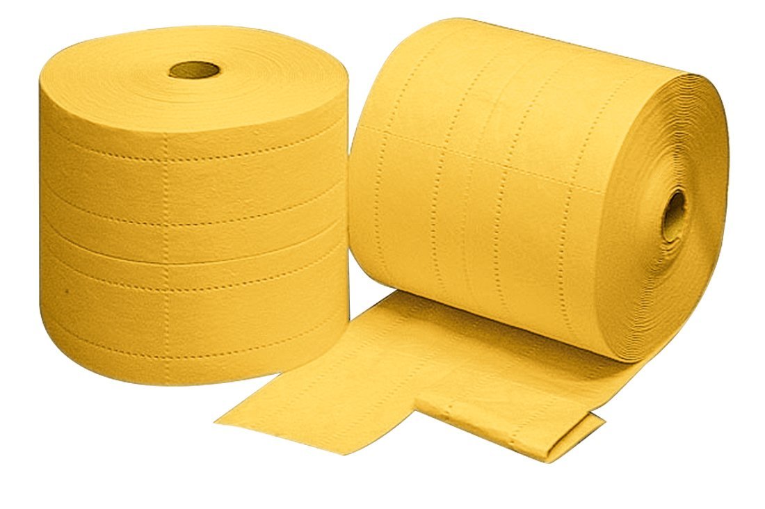 asecos Sorbents Spezial, Rolle, Gelb, Maße 90 m x 80 cm Produktbild img1 L