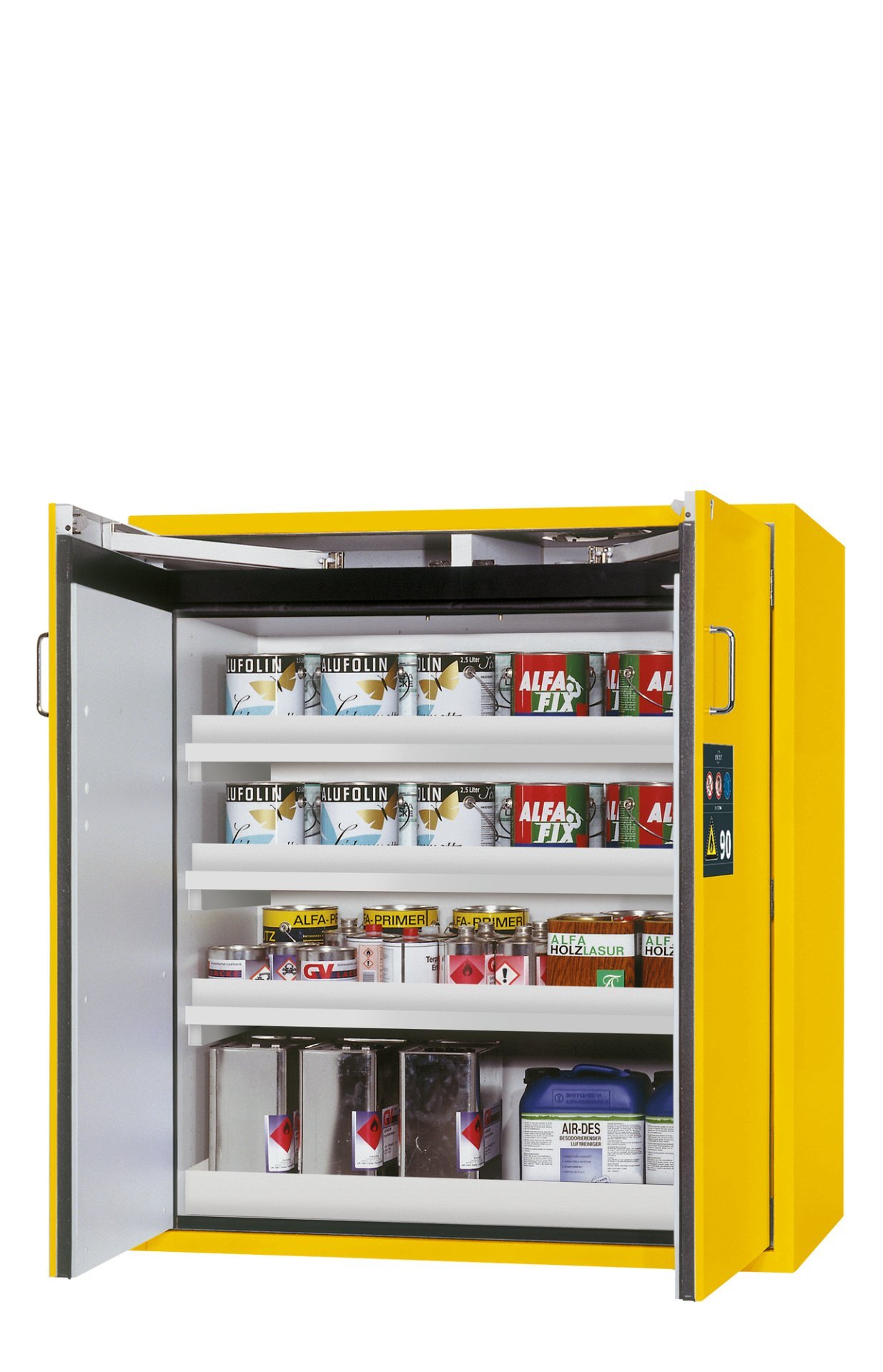 asecos Sicherheitsschrank S-CLASSIC-90 WD BxTxH(mm) 1196x616x1298 Produktbild img1 L