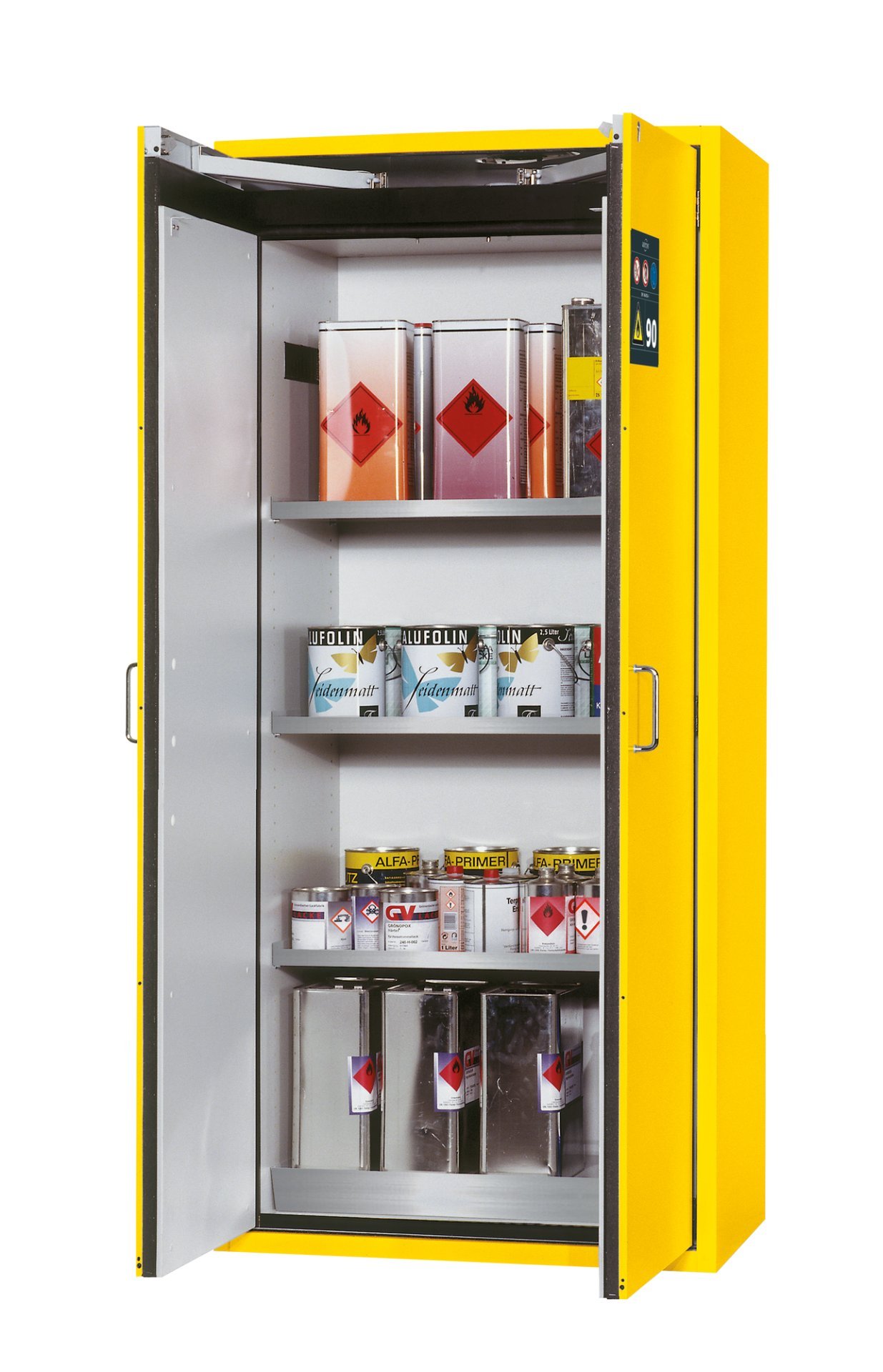 asecos Sicherheitsschrank S-CLASSIC-90 WD BxTxH(mm) 896x616x1968 Produktbild img1 L