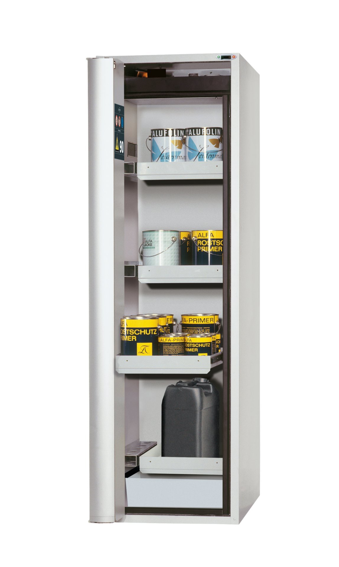 asecos Sicherheitsschrank S-PHOENIX touchless-90 FDAOL BxTxH(mm) 596x749x1968 Produktbild img1 L