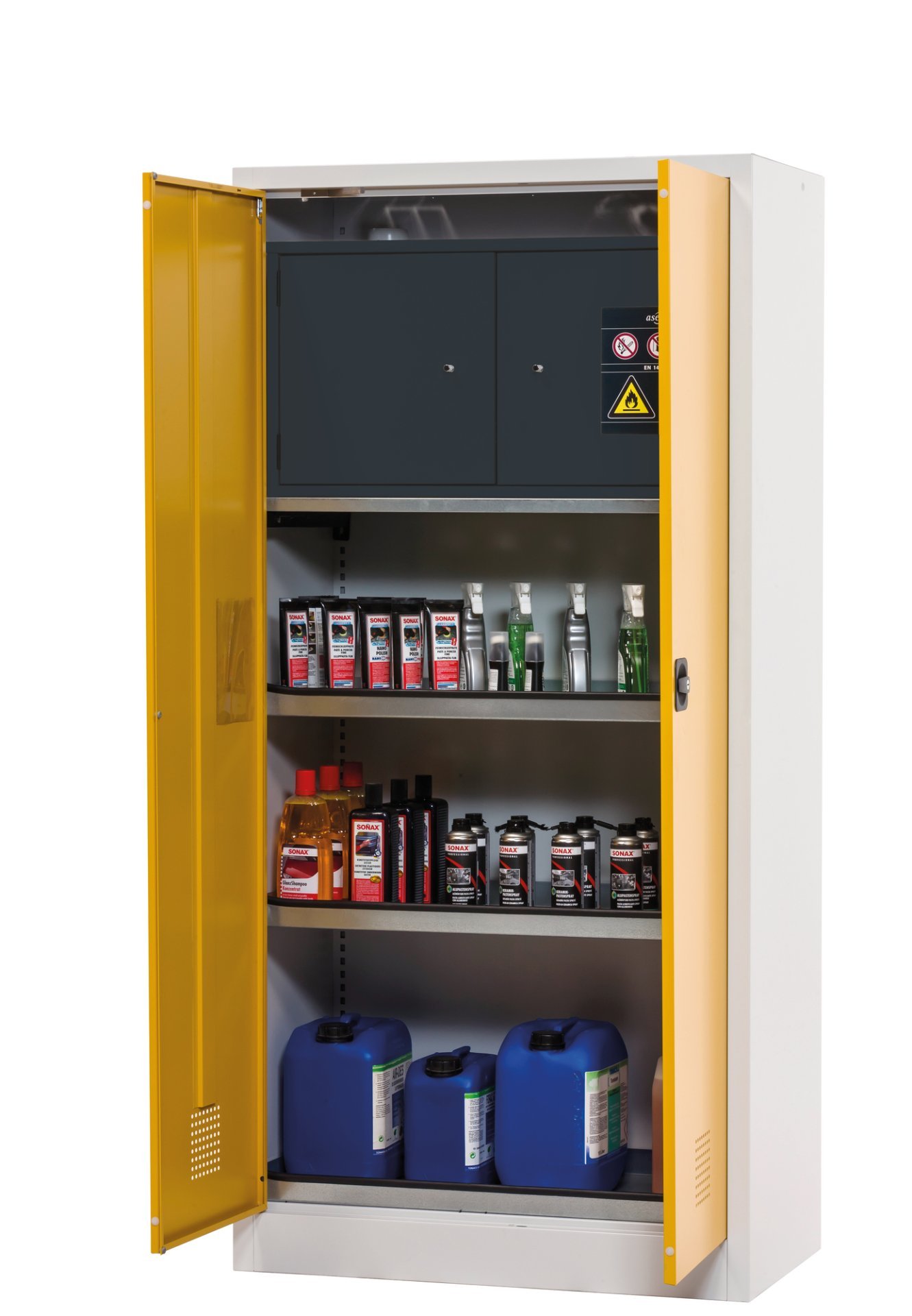 asecos Chemikalienschrank mit Typ-30-Sicherheitsbox CF.195.095.F:0005 Produktbild img1 L