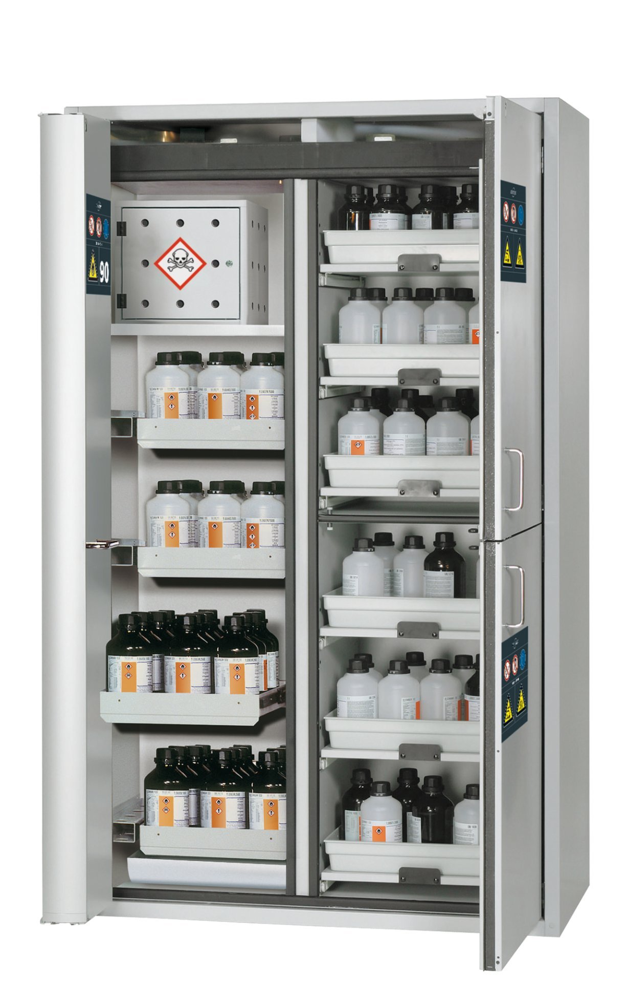asecos Kombi-Sicherheitsschrank K-PHOENIX Vol.2-90 MC.FWAC BxTxH(mm) 1197x617x1969 Produktbild img1 L