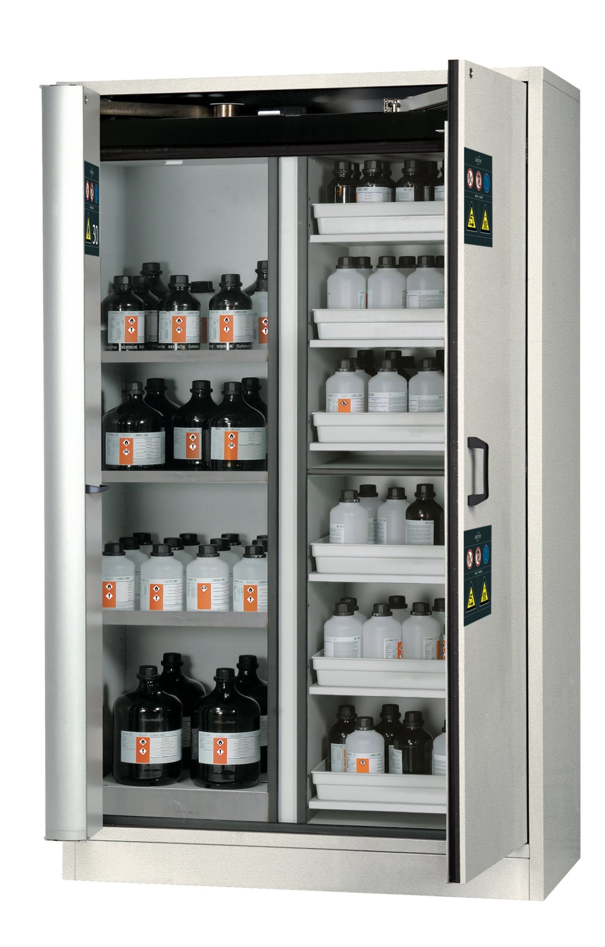 asecos Kombi-Sicherheitsschrank K-PHOENIX-30 MV.FWAS BxTxH(mm) 1202x598x1968 Produktbild img1 L