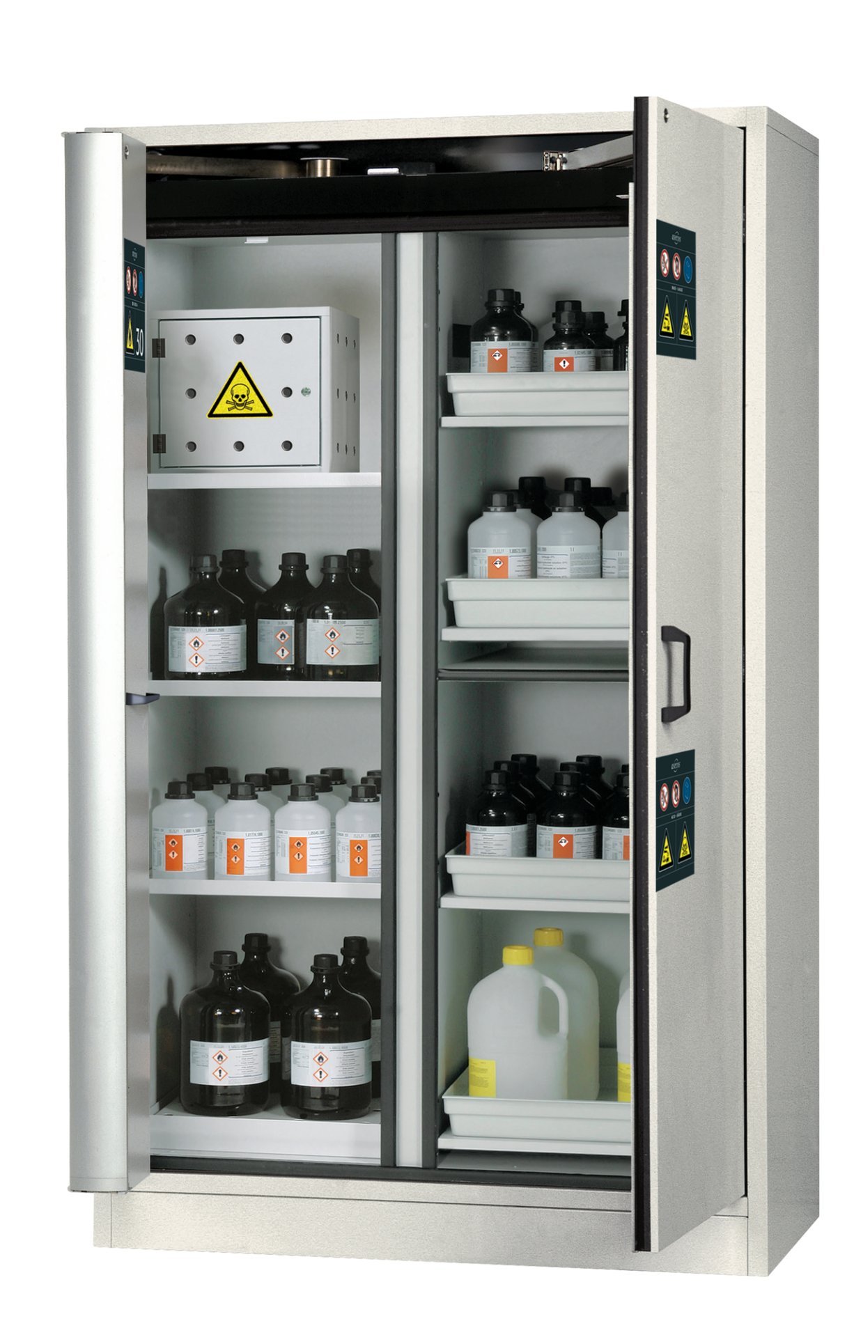 asecos Kombi-Sicherheitsschrank K-PHOENIX-30 MC.FWAS BxTxH(mm) 1202x599x1968 Produktbild img1 L