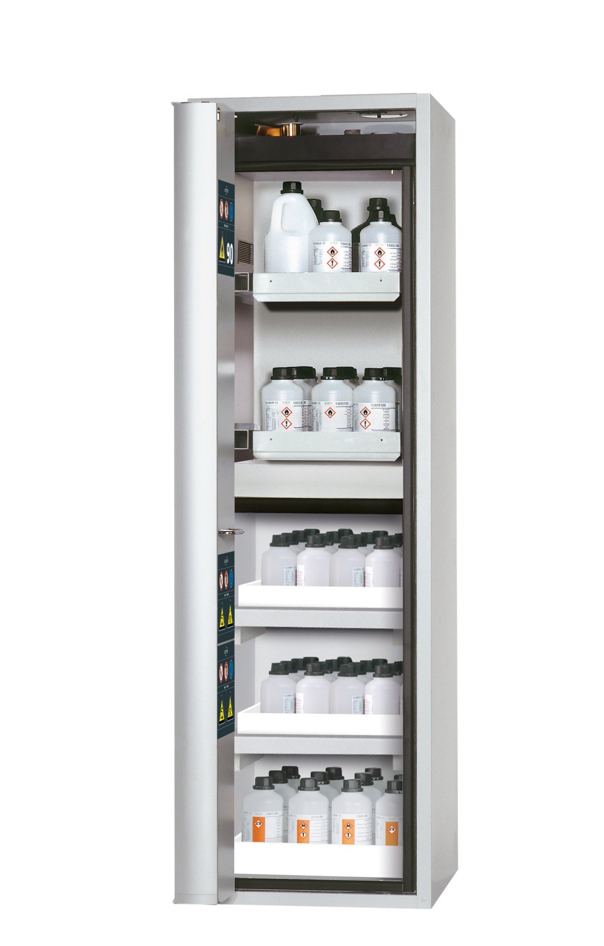 asecos Sicherheitsschrank S-PHOENIX-90 MH.FDASL BxTxH(mm) 596x616x1968 Produktbild img1 L