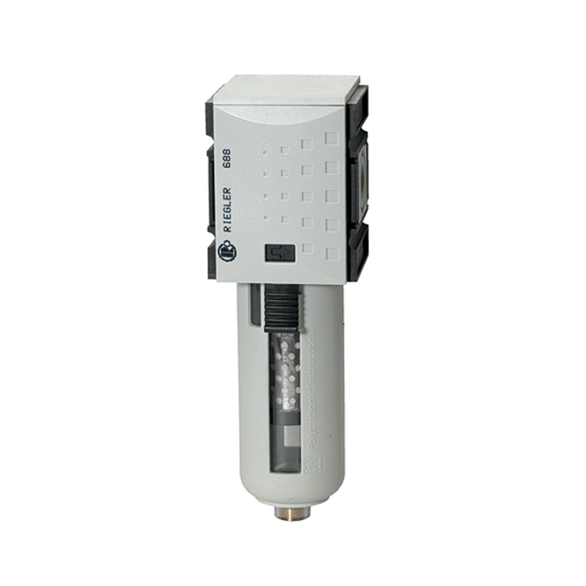 RIEGLER Aktivkohlefilter »FUTURA«, PC-Behälter u. Schutzkorb, BG 4, G 3/4 Produktbild img1 L