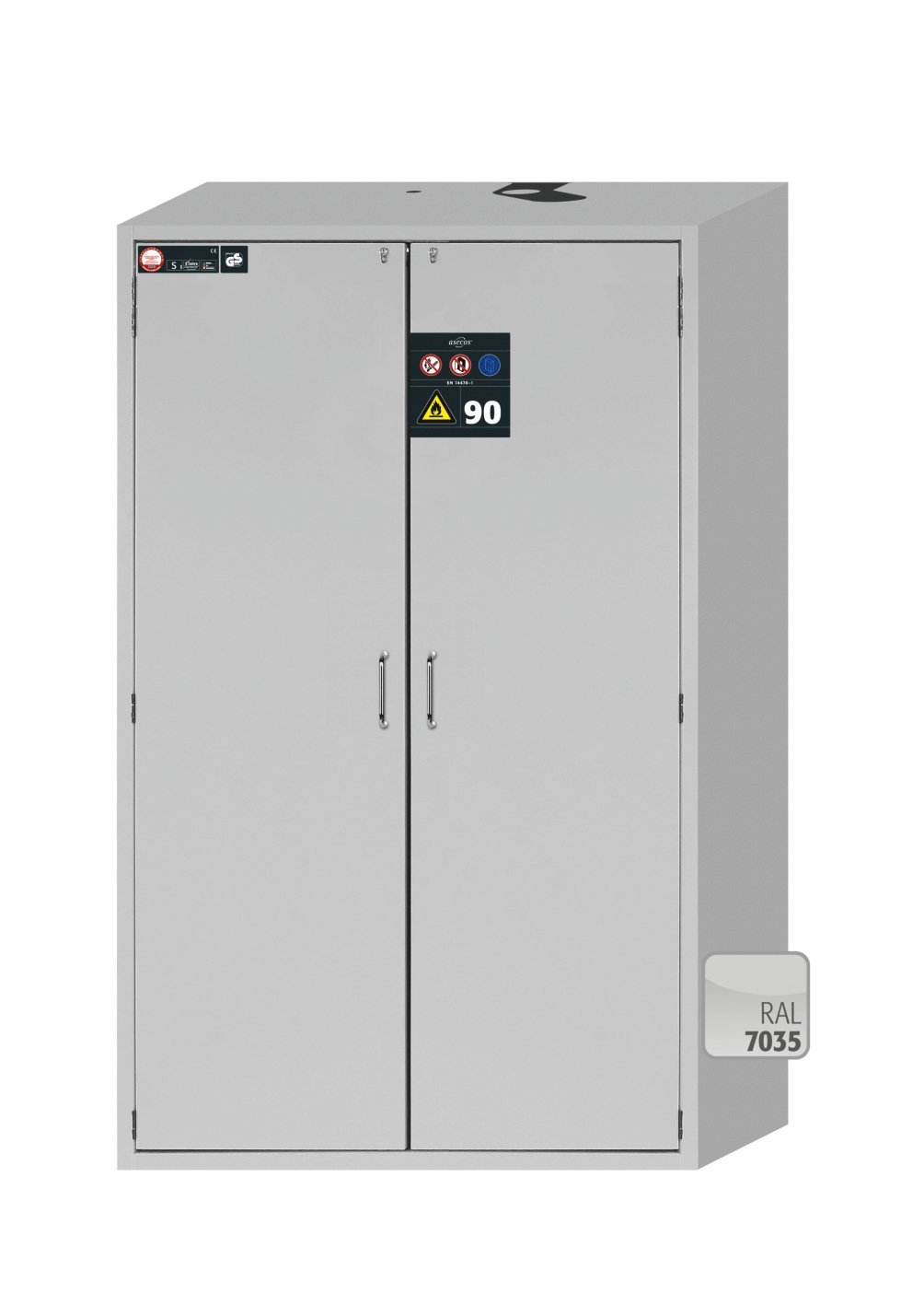 asecos Sicherheitsschrank S-CLASSIC-90 WD BxTxH(mm) 1196x616x1968 Produktbild img1 L