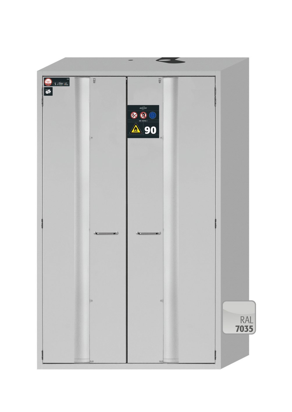 asecos Sicherheitsschrank S-PHOENIX-90 FDAS BxTxH(mm) 1196x616x1968 Produktbild img1 L