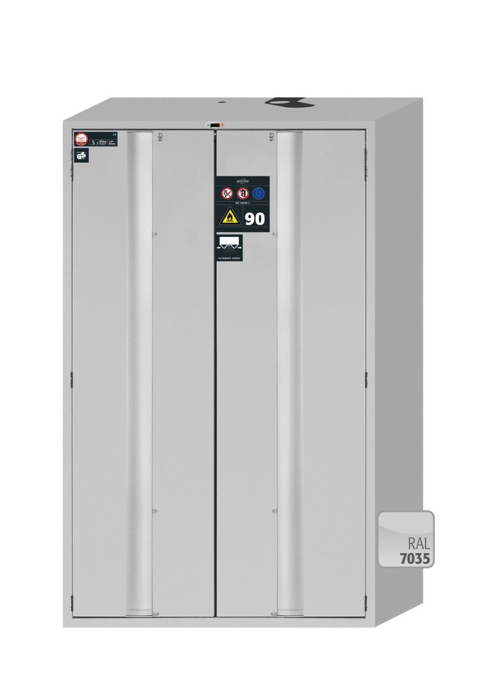 asecos Sicherheitsschrank S-PHOENIX touchless-90 FDAO BxTxH(mm) 1196x616x1968 Produktbild img1 L