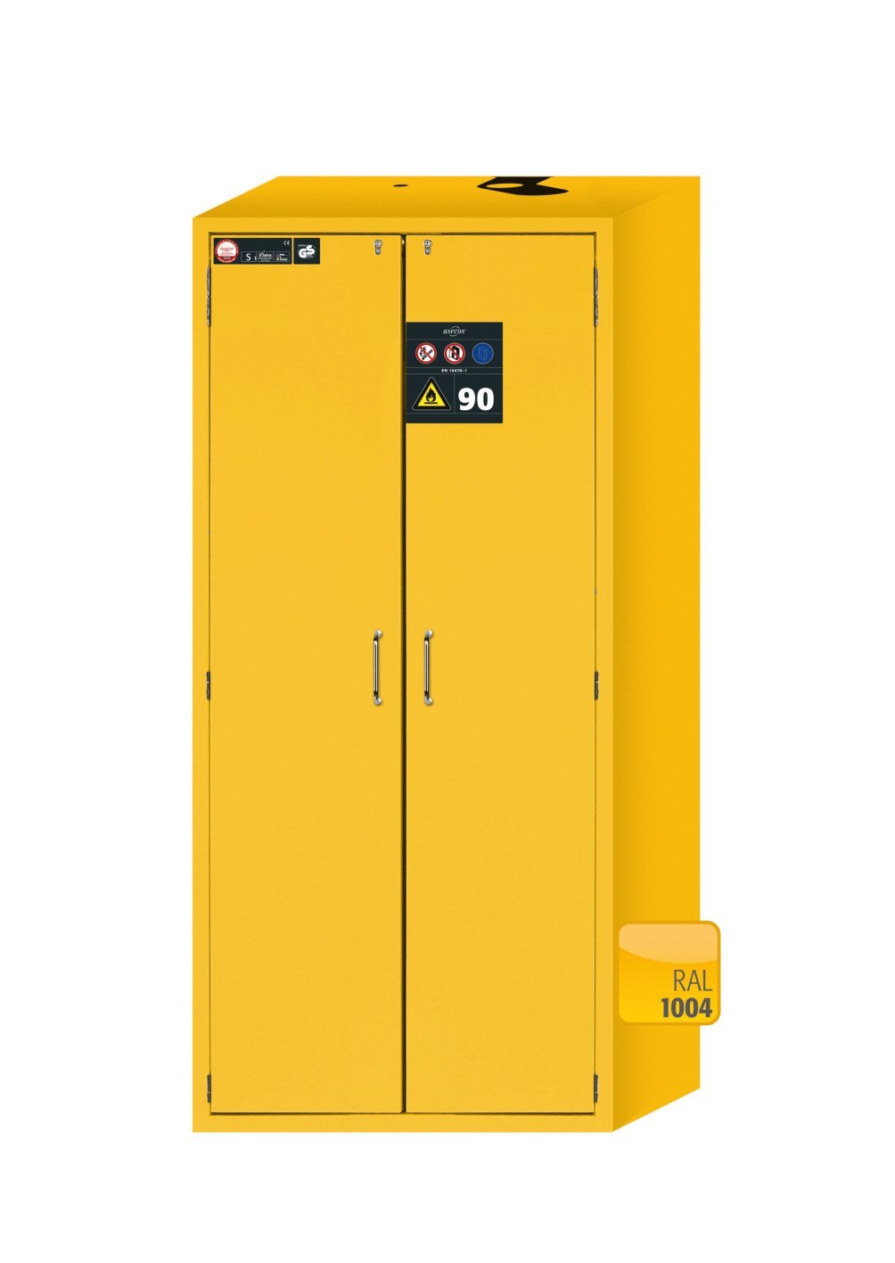 asecos Sicherheitsschrank S-CLASSIC-90 WD BxTxH(mm) 896x616x1968 Produktbild img2 L