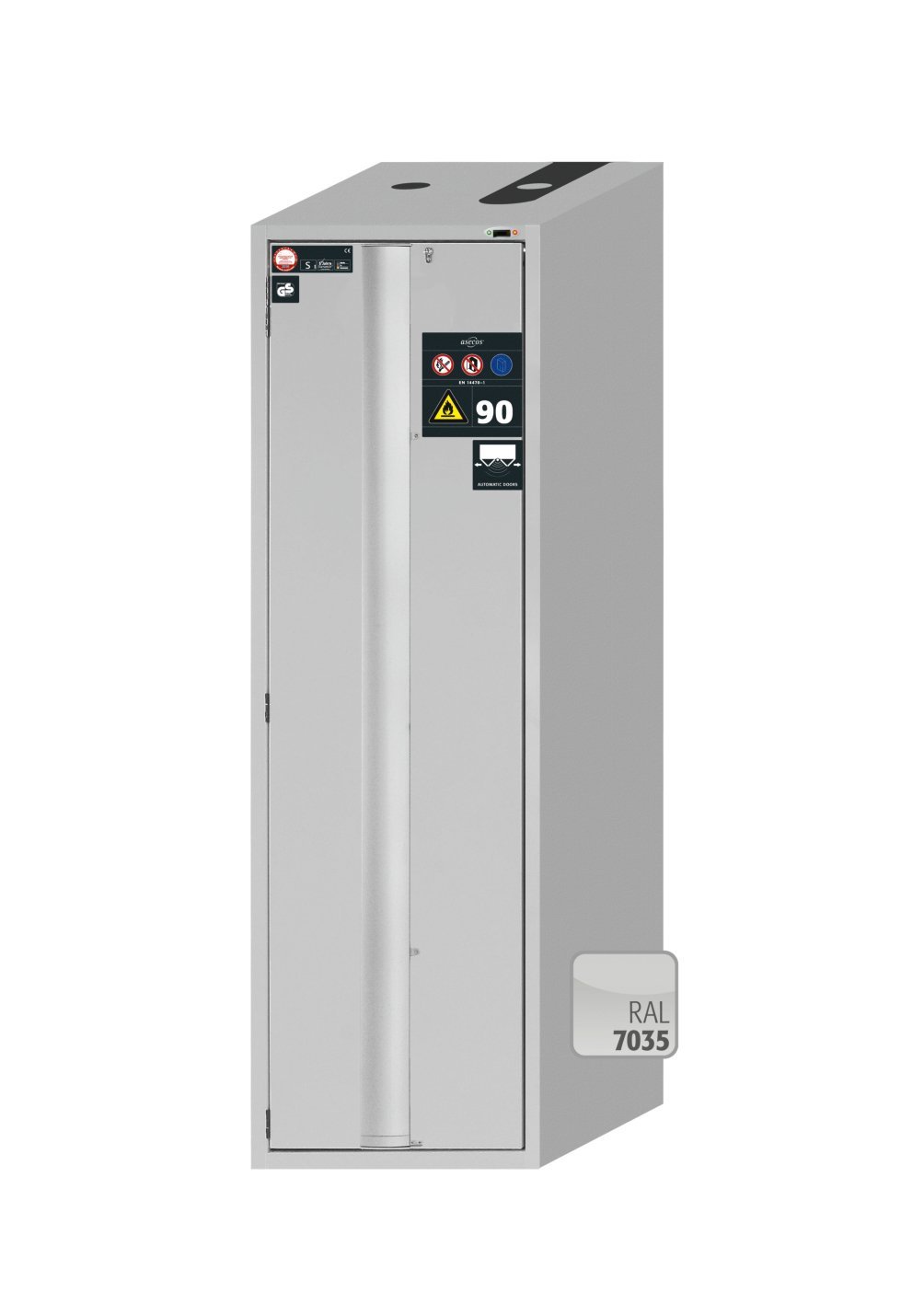 asecos Sicherheitsschrank S-PHOENIX touchless-90 FDAOL BxTxH(mm) 596x749x1968 Produktbild img2 L