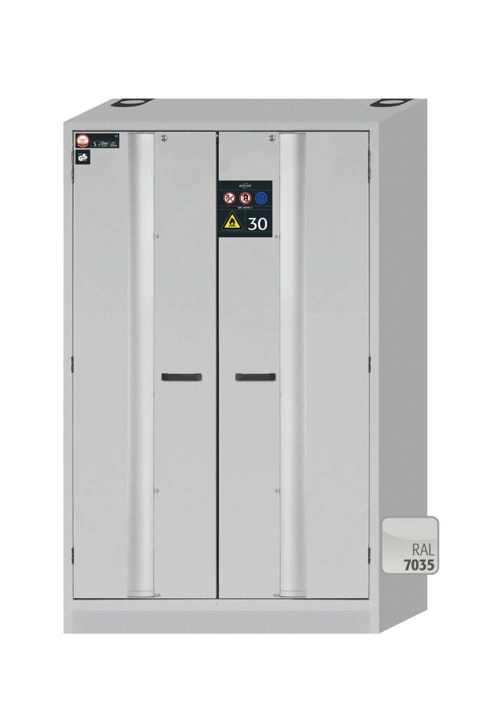 asecos Sicherheitsschrank S-PHOENIX-30 FDAS BxTxH(mm) 1202x598x1968 Produktbild img2 L