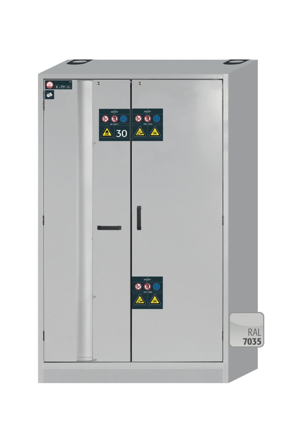 asecos Kombi-Sicherheitsschrank K-PHOENIX-30 MV.FWAS BxTxH(mm) 1202x598x1968 Produktbild img2 L