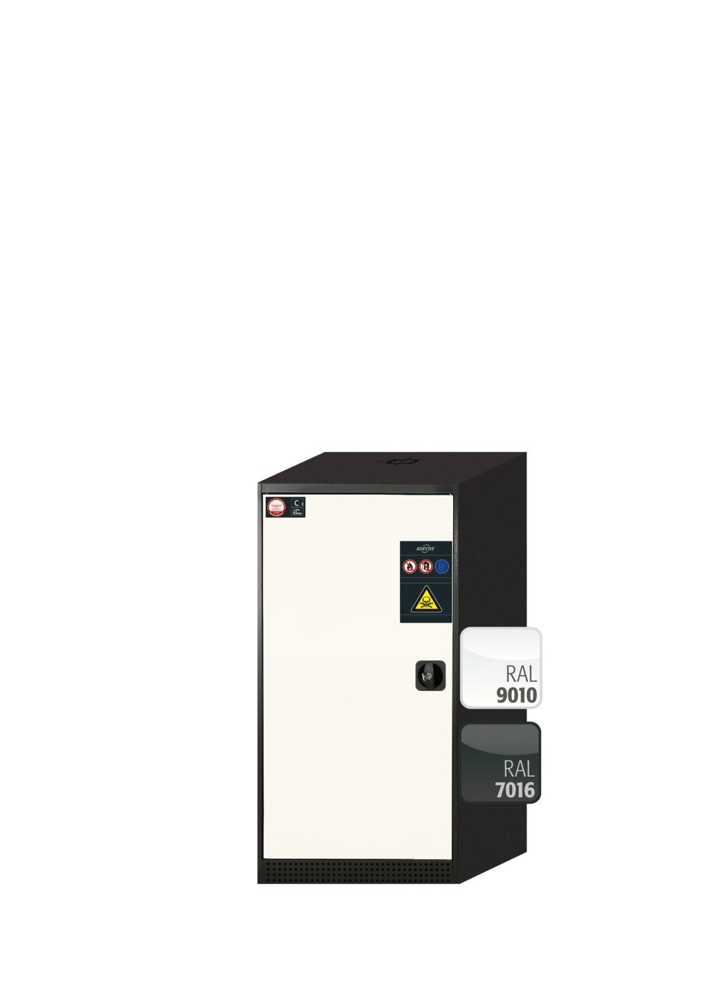 Chemikalienschrank CS-CLASSIC WDL BxTxH(mm) 545x520x1105 Produktbild img2 L