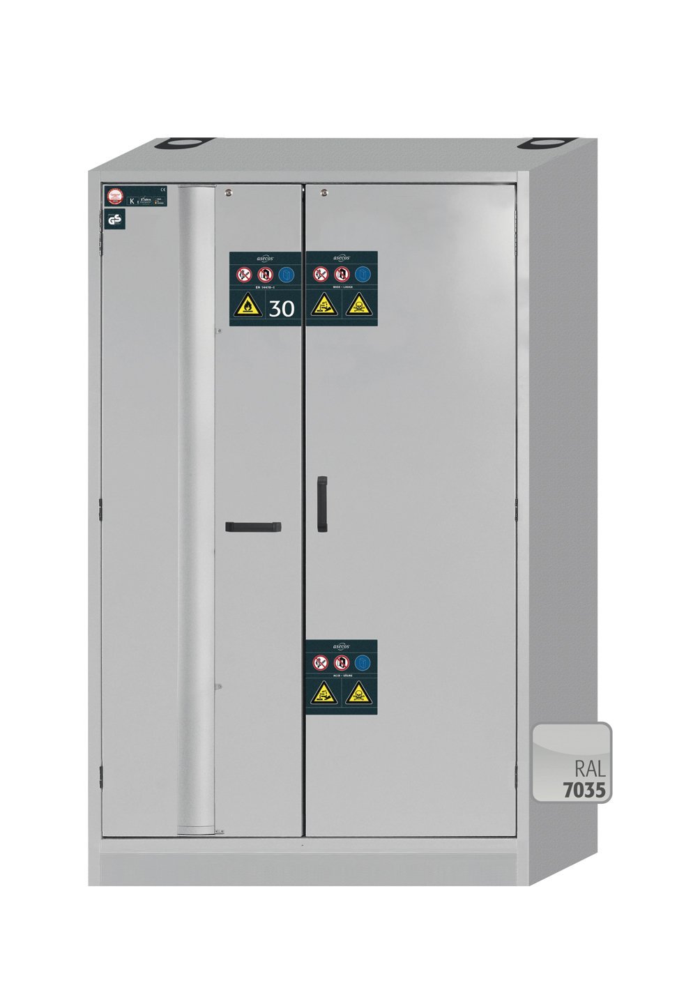 asecos Kombi-Sicherheitsschrank K-PHOENIX-30 MC.FWAS BxTxH(mm) 1202x599x1968 Produktbild img2 L