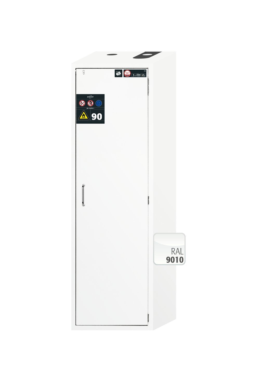 Sicherheitsschrank S-CLASSIC-90 WDASR BxTxH(mm) 596x616x1968 Produktbild img2 L