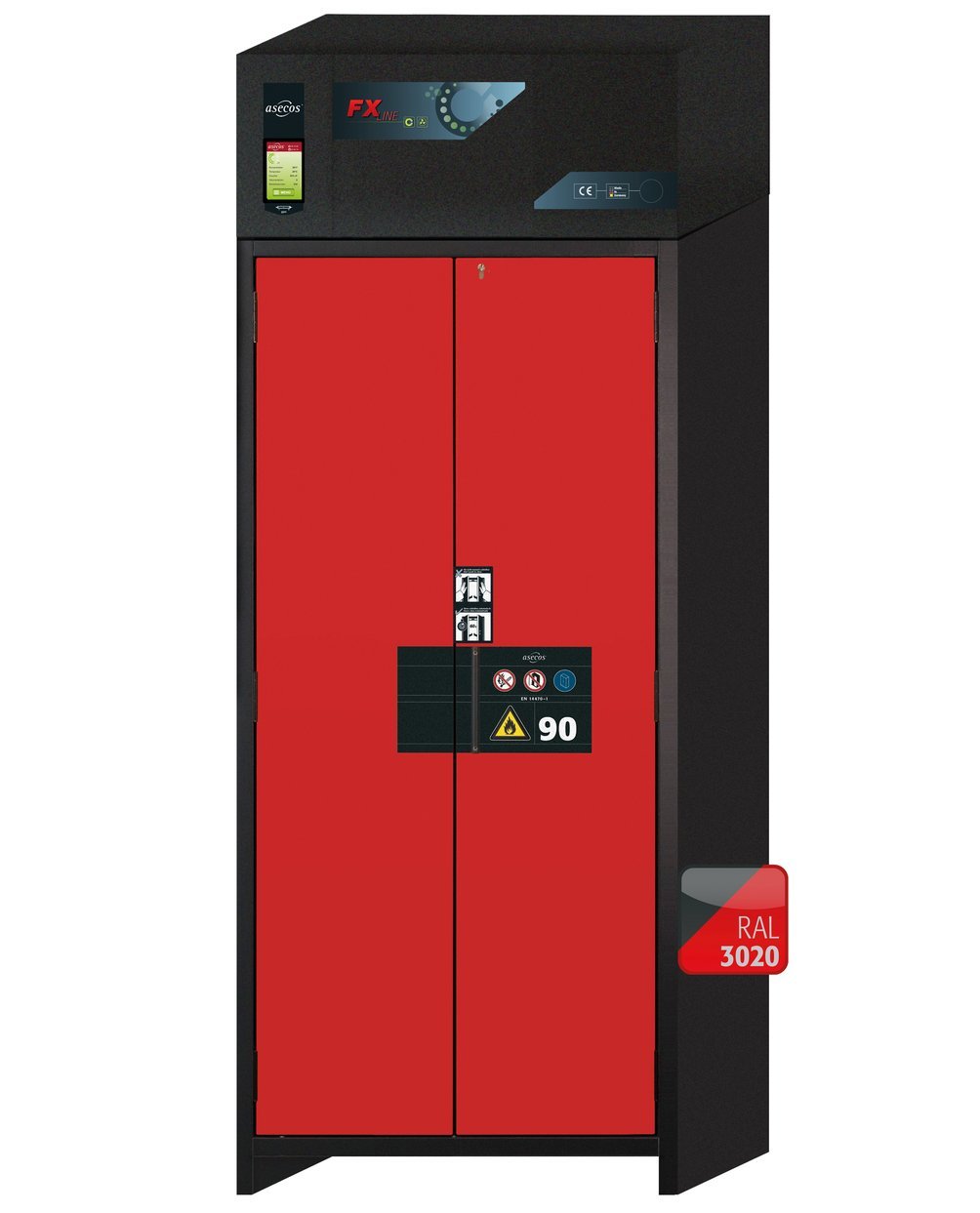 Umluftfilterschrank FX-PEGASUS-90 WDAC BxTxH(mm) 893x615x2294 Produktbild img1 L