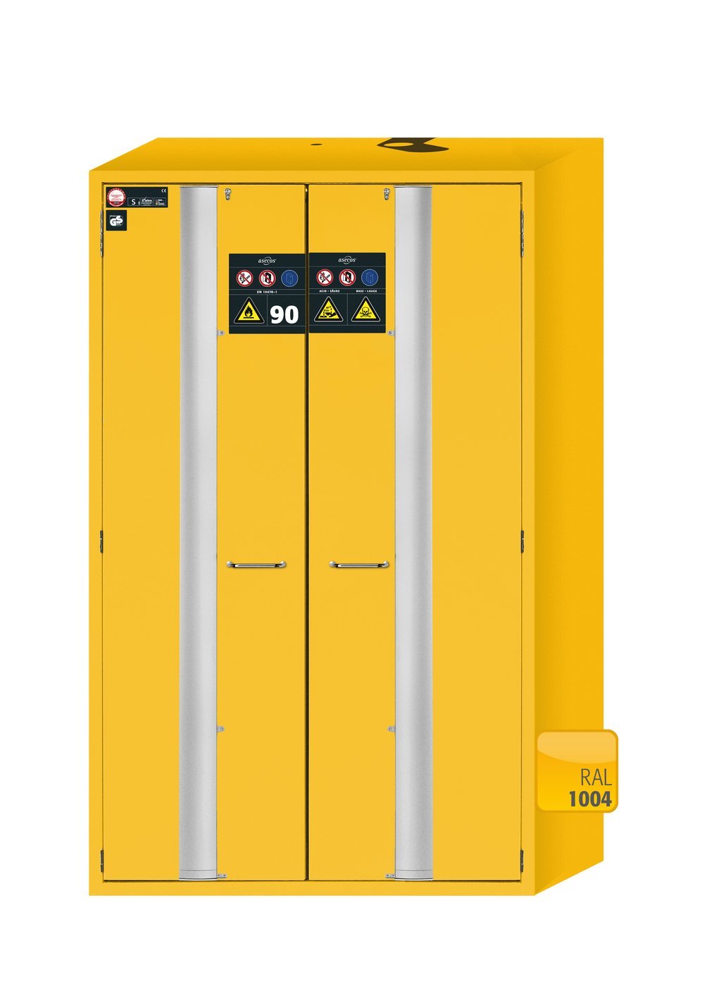 asecos Sicherheitsschrank S-PHOENIX-90 MV.FDAS BxTxH(mm) 1196x616x1968 Produktbild img1 L