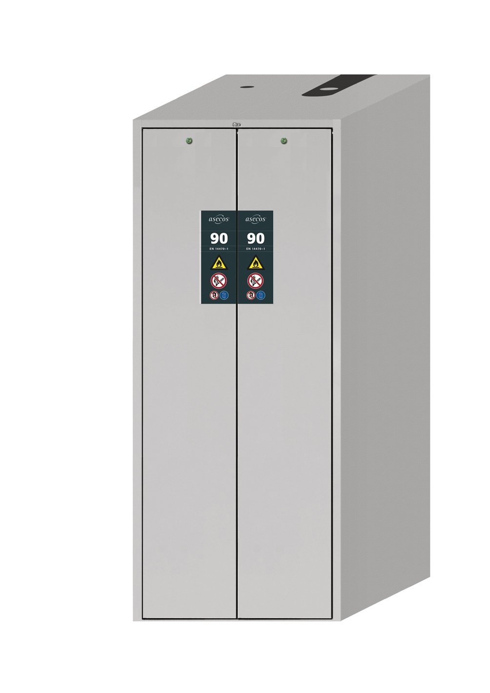 asecos Sicherheitsschrank V-MOVE-90 VDAC BxTxH(mm) 819x860x1966 Produktbild img2 L
