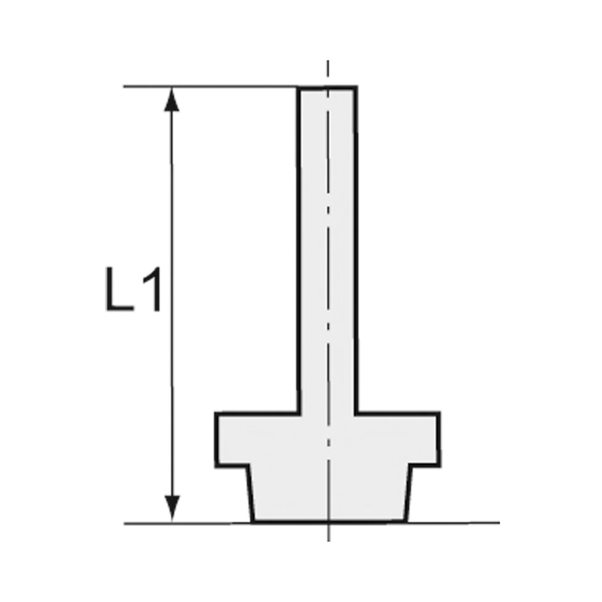 Gewinde-Stecknippel, R 3/8 a. , Stecknippel 8 mm, ES 1.4404 Produktbild img2 L