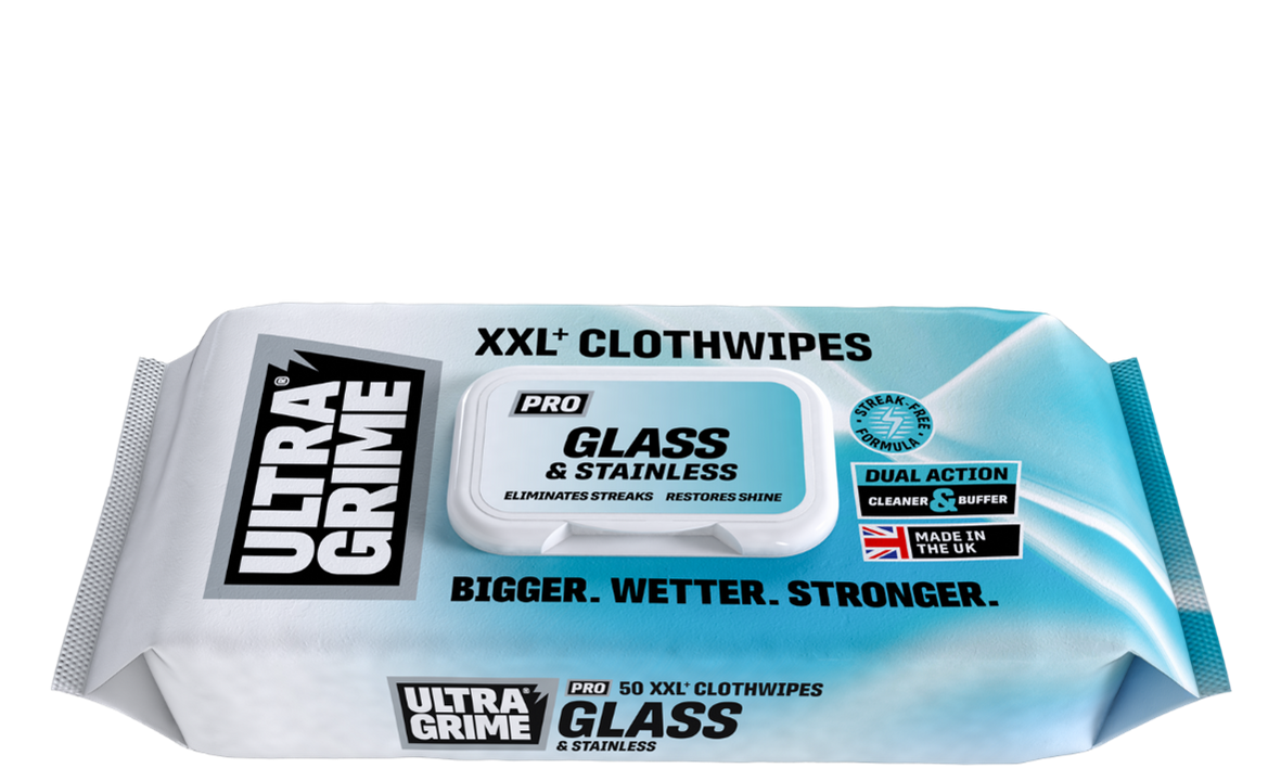 UltraGrime Pro Glas & Edelstahl Reinigungstücher Produktbild img1 L