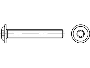 ISO 7380 -2 010.9 M 6 x 6 VE=S Produktbild img2 L