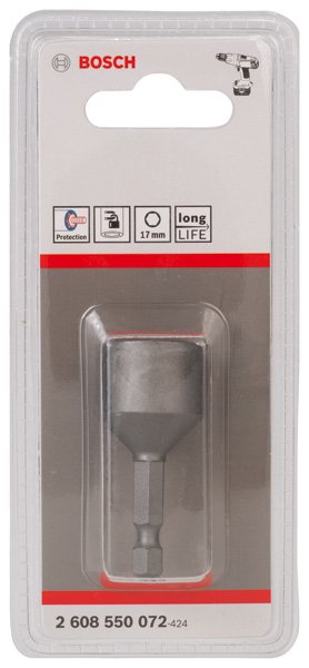 Bosch Steckschlüssel, 50 x 17 mm, M 10, mit Magnet Produktbild img2 L