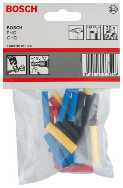 Schrumpfschlauch für Bosch-Heißluftgebläse, 4,8 - 9,5 mm Produktbild img2 L