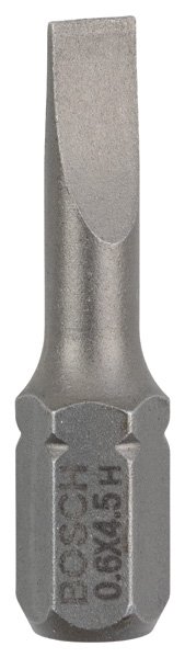 Bosch Schrauberbit Extra-Hart S 0,6 x 4,5, 25 mm, 3er-Pack Produktbild img1 L