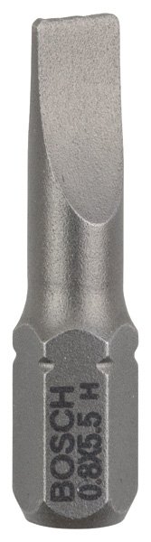 Bosch Schrauberbit Extra-Hart S 0,8 x 5,5, 25 mm, 3er-Pack Produktbild img1 L