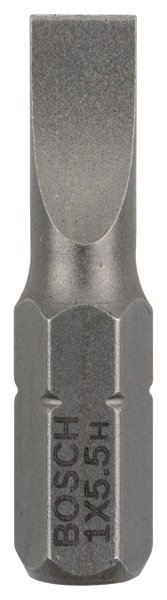 Bosch Schrauberbit Extra-Hart S 1,0 x 5,5, 25 mm, 3er-Pack Produktbild img1 L