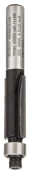 Laminat-Bündigfräser, 8 mm, D1 9,5 mm, L 25,4 mm, G 68 mm Produktbild img1 L