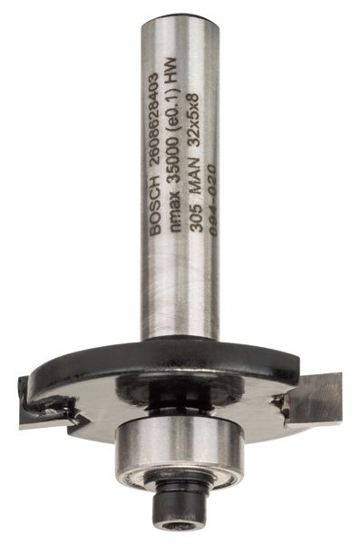 Bosch Scheibennutfräser, 8 mm, D1 32 mm, L 5 mm, G 51 mm Produktbild img1 L