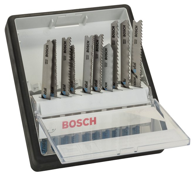 10-tlg. Stichsägeblatt-Set Metal, Robust Line, T-Schaft Produktbild img1 L