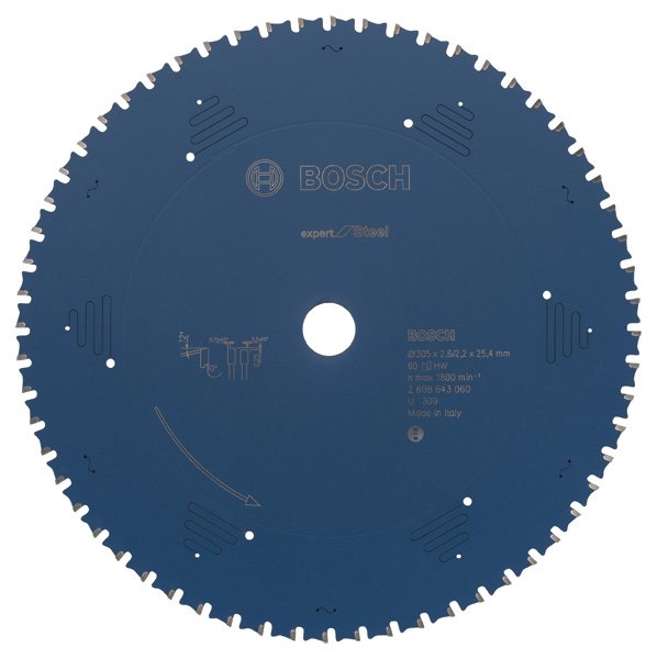 Bosch EXPERT Kreissägeblatt for Steel, 254mm Produktbild img1 L