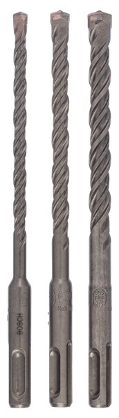 SDS plus-5 Hammerbohrer-Set, 3-tlg., 6/8/10 mm Produktbild img1 L