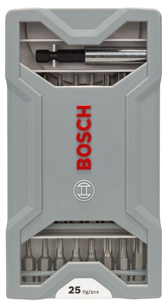 Bosch 25-tlg. Schrauberbit-Set, PH/PZ/T Produktbild img2 L