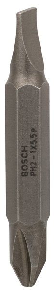 Bosch Doppelklingenbit, S 1,0 x 5,5, PH2, 45 mm Produktbild img1 L