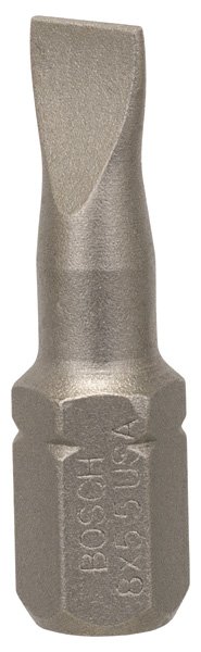 Bosch Schrauberbit Extra-Hart S 0,8 x 5,5, 25 mm, 10er-Pack Produktbild img1 L