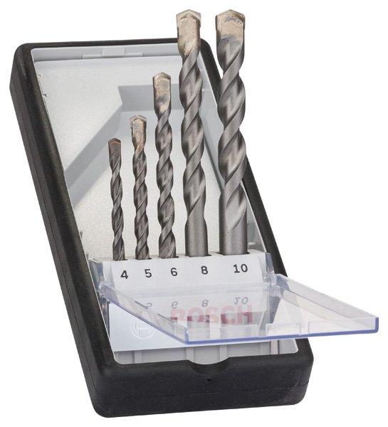 5-tlg. CYL-3 Betonbohrer-Set, Robust Line, 4–10 mm Produktbild img1 L