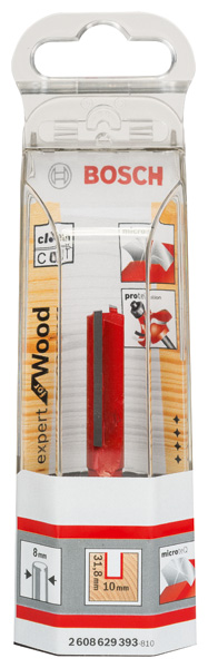 Bosch Nutfräser Expert for Wood, Carbide, D 10, L 31,8, S 8 Produktbild img2 L