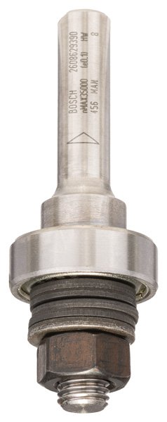 Bosch Schaft für Scheibenfräse mit Führungskugellager, 8&nbsp;mm, D 22&nbsp;mm, G 60,3&nbsp;mm Produktbild img1 L